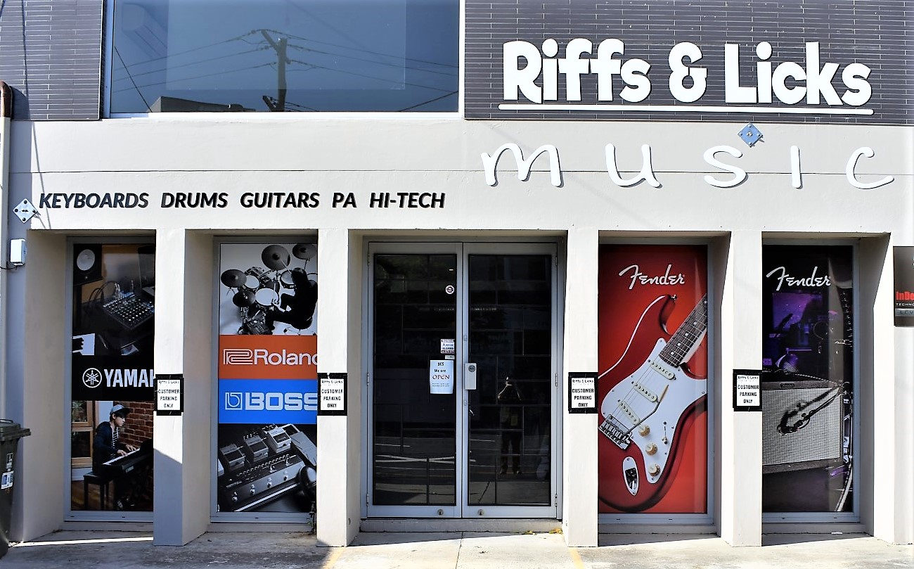 Riffs & Licks Music storefront